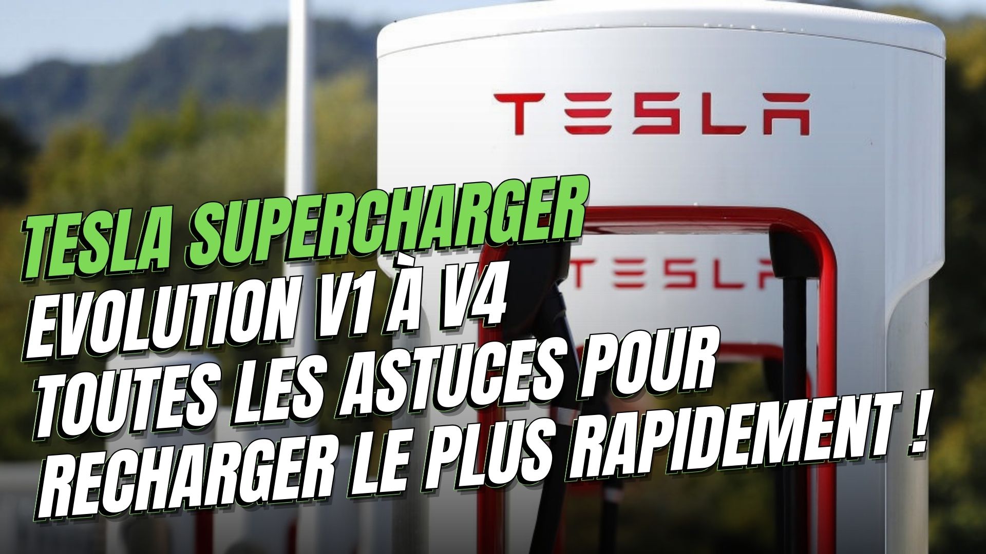 Les différentes évolutions des Superchargers Tesla - Tesla Astuces